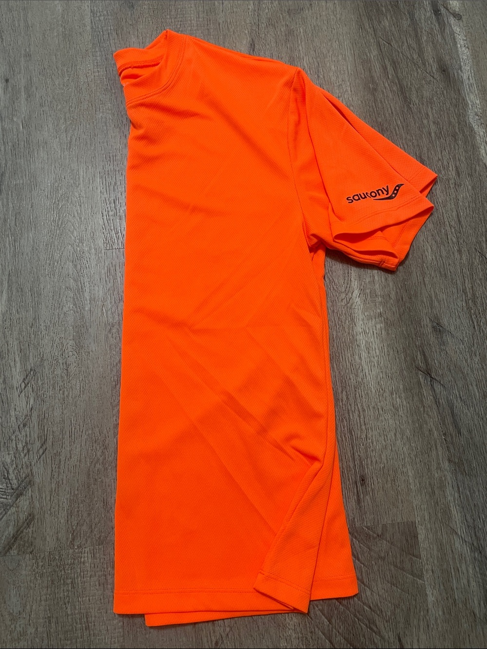 Saucony Men’s Short-Sleeve Performance Tee - Bright Orange